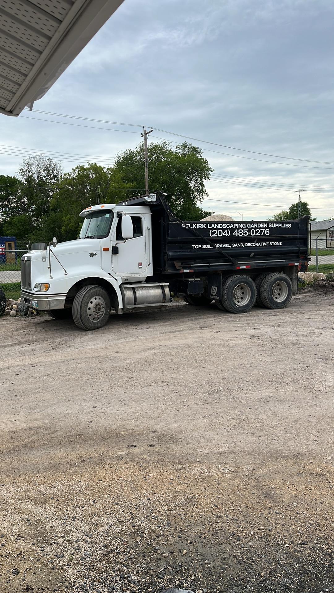 Selkirk Landscaping dump truck