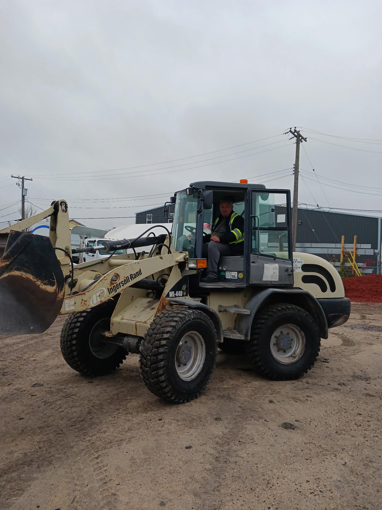Selkirk Landscaping flatbed dump