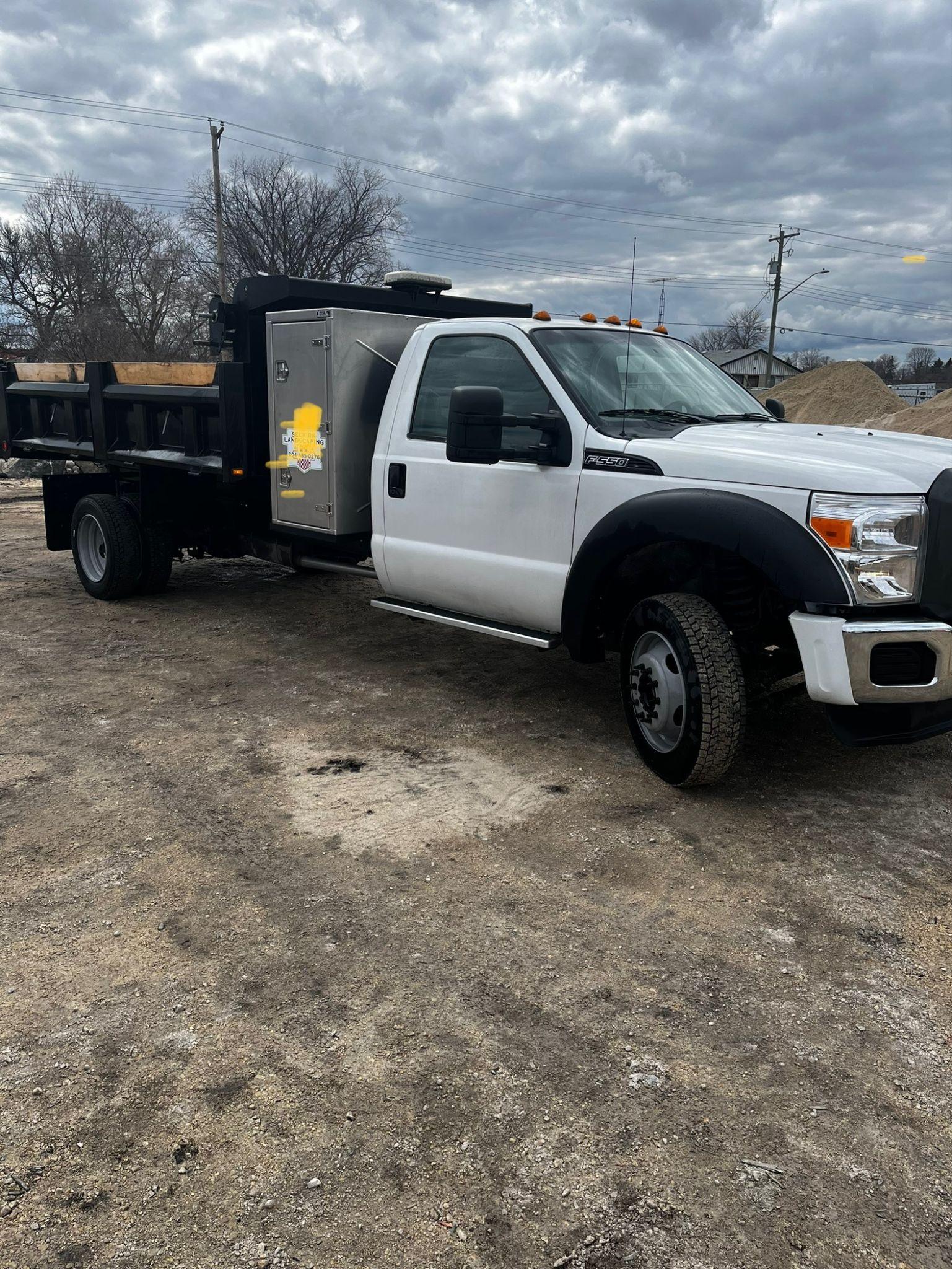 Selkirk Landscaping wheel loader